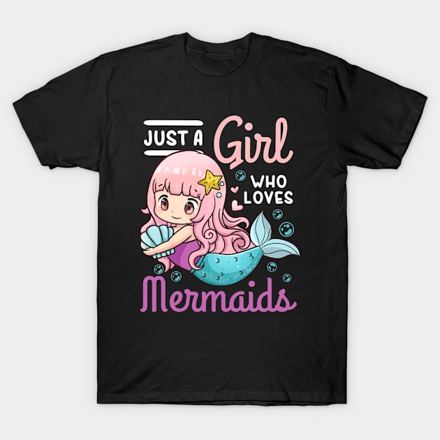 Mermaids Mermaid Lover T-Shirt by CreativeGiftShop